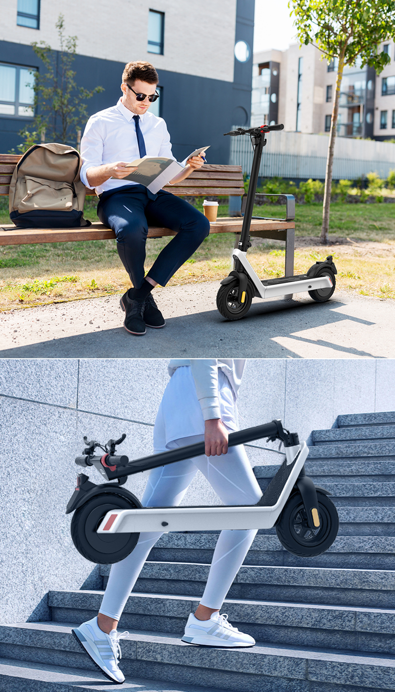The Commuta Pro Max Electric Foldable Scooter - 75km Range and 40kmh Max Speed. - ships from UK