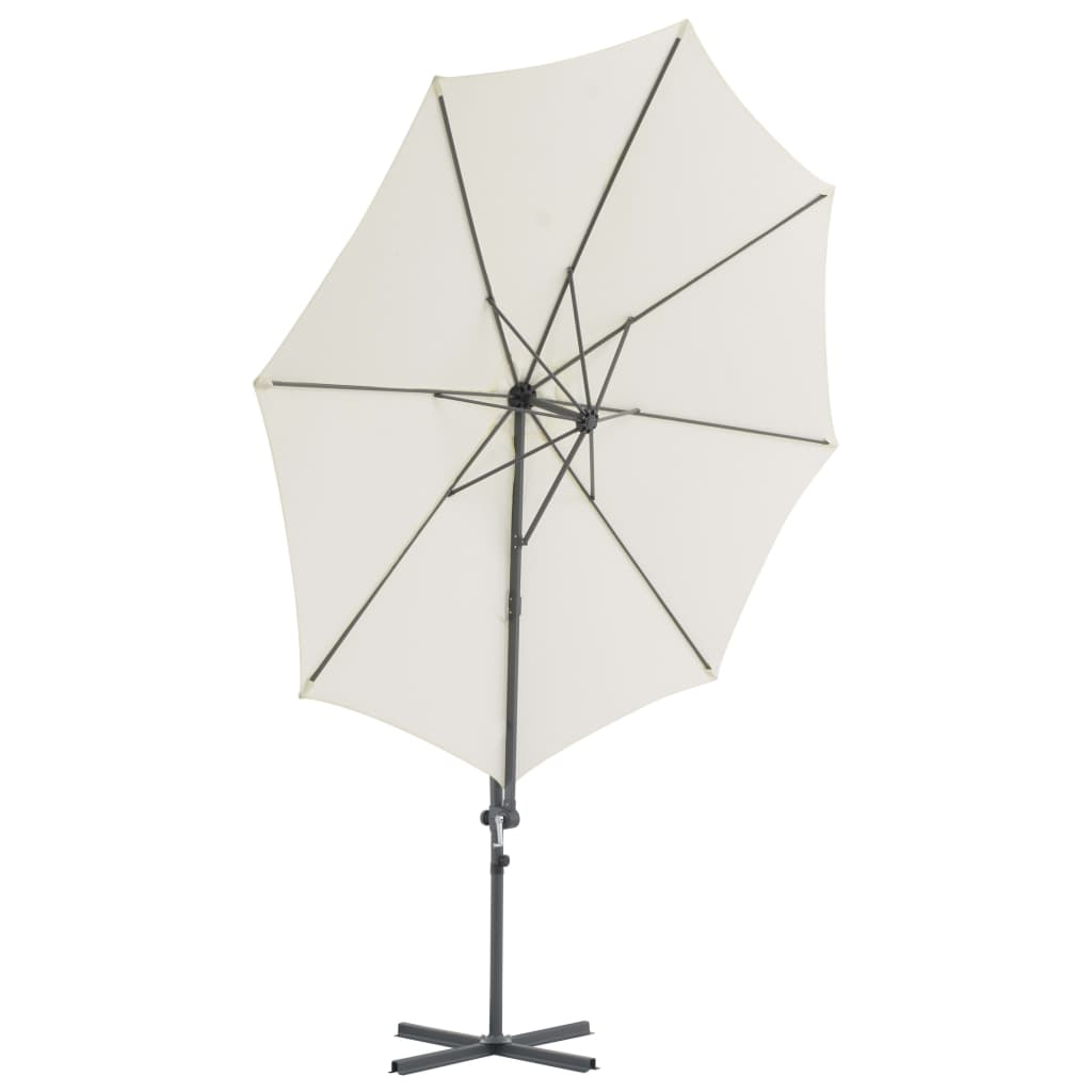 vidaXL Outdoor Umbrella with Portable Base Sand