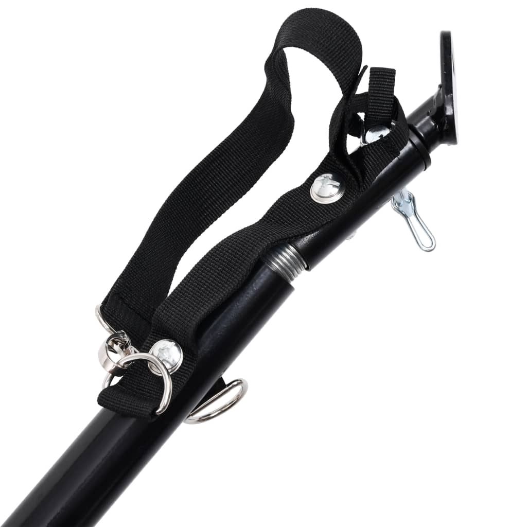 vidaXL 2-in-1 Pet Bike Trailer & Jogging Stroller Yellow and Black