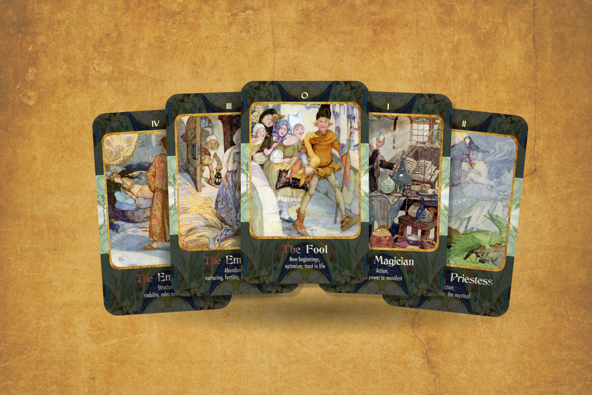 Anne Anderson Tarot - Major Arcana