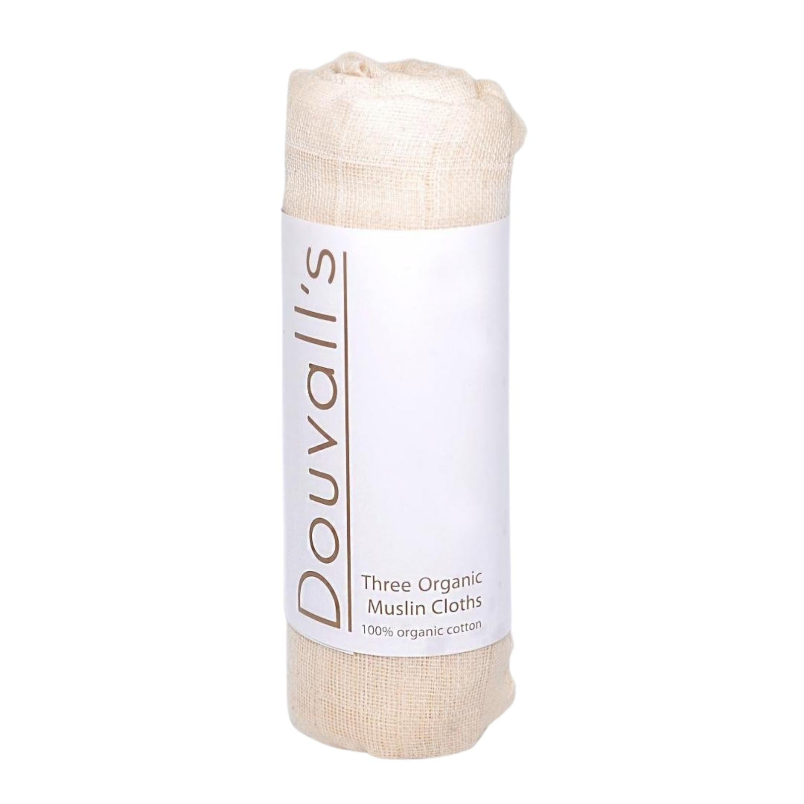100% Organic Cotton Muslin cloth X3