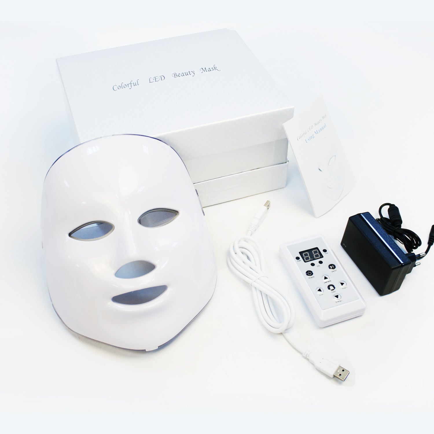 7 Colors LED Mask LED Light Photon Face Mask