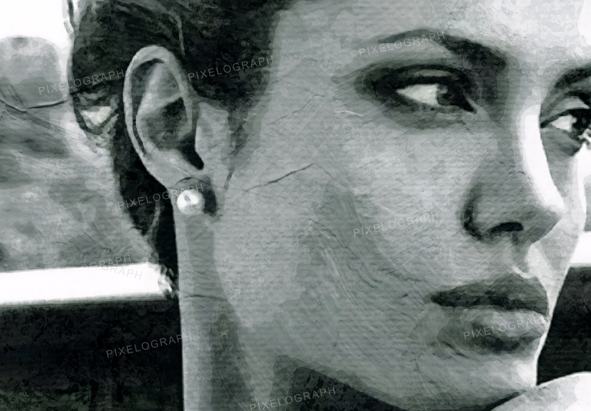 Angelina Jolie, Angelina Jolie watercolor, Angelina Jolie sketch, Angelina Jolie print,Angelina Jolie digital art, Angelina Jolie Voight