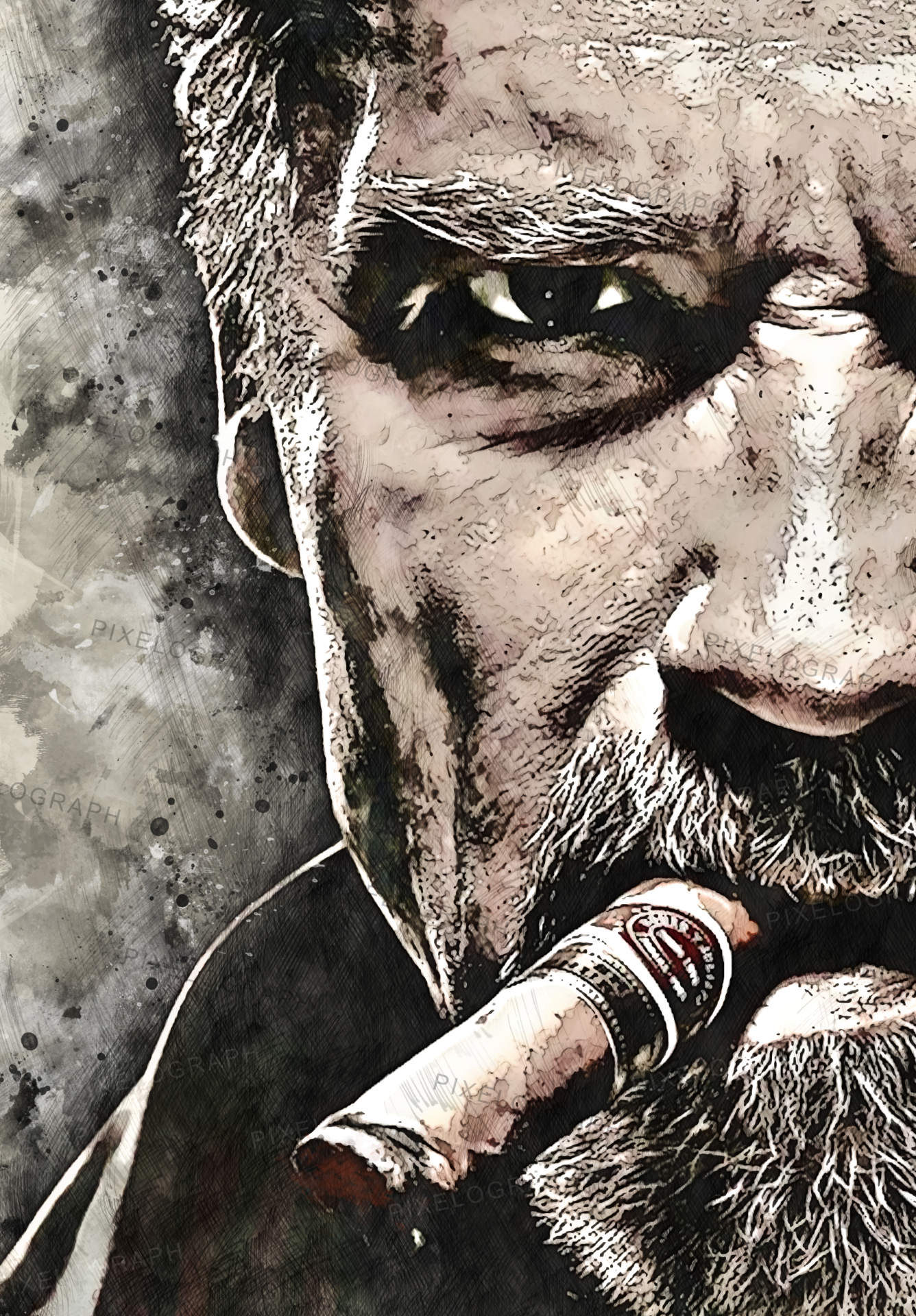 Arnold Schwarzenegger Art, Arnold Watercolor, Arnold Portrait, Arnold Gift, Arnold Print, Arnold Wall Art, Arnold Schwarzenegger Digital