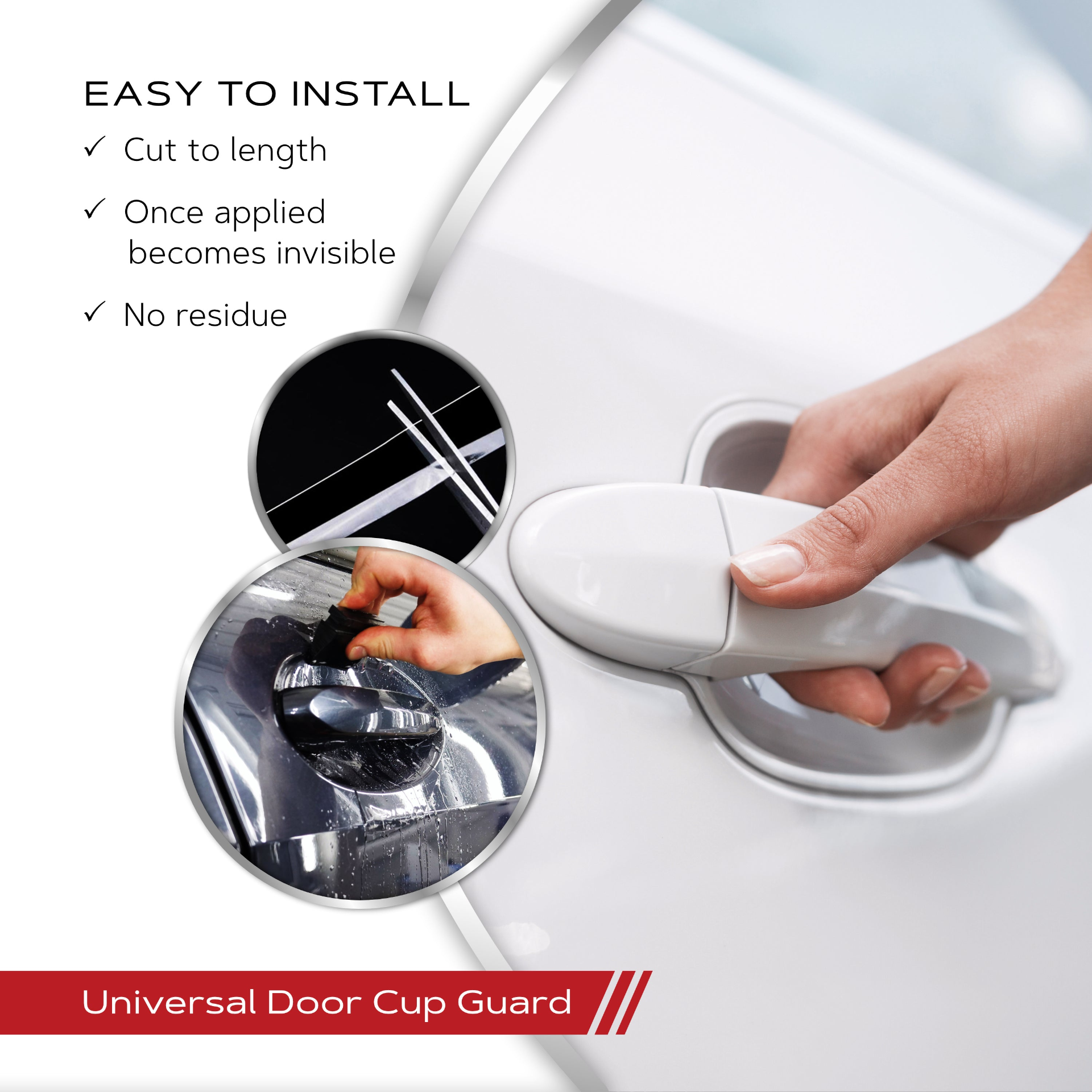 RimPro-Tec® PPF&Tints™ Car Door Handle Cup Protector X 5