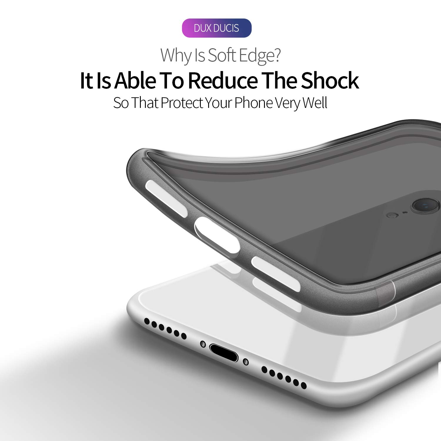 Dux Ducis Light Series Case for iPhone XR - Grey