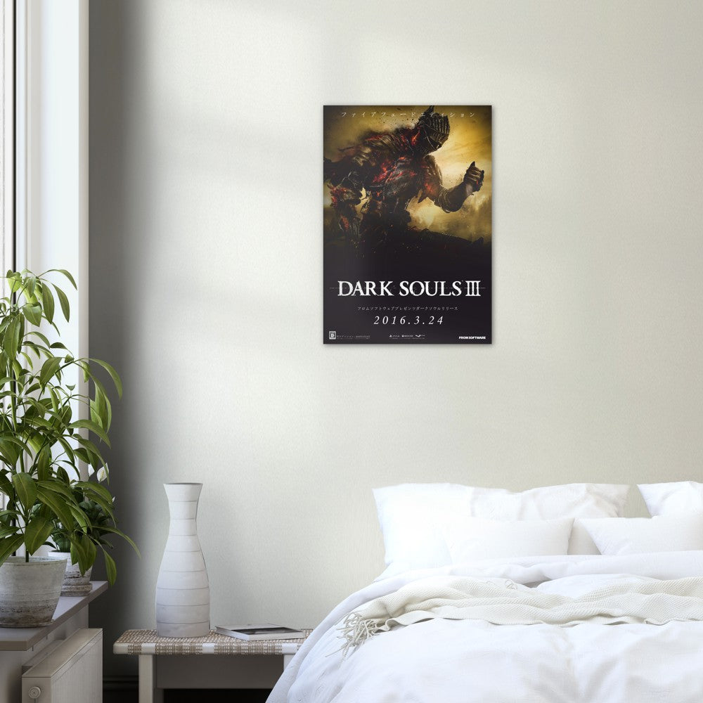 Dark Souls 3 Japanese Promo Poster Print