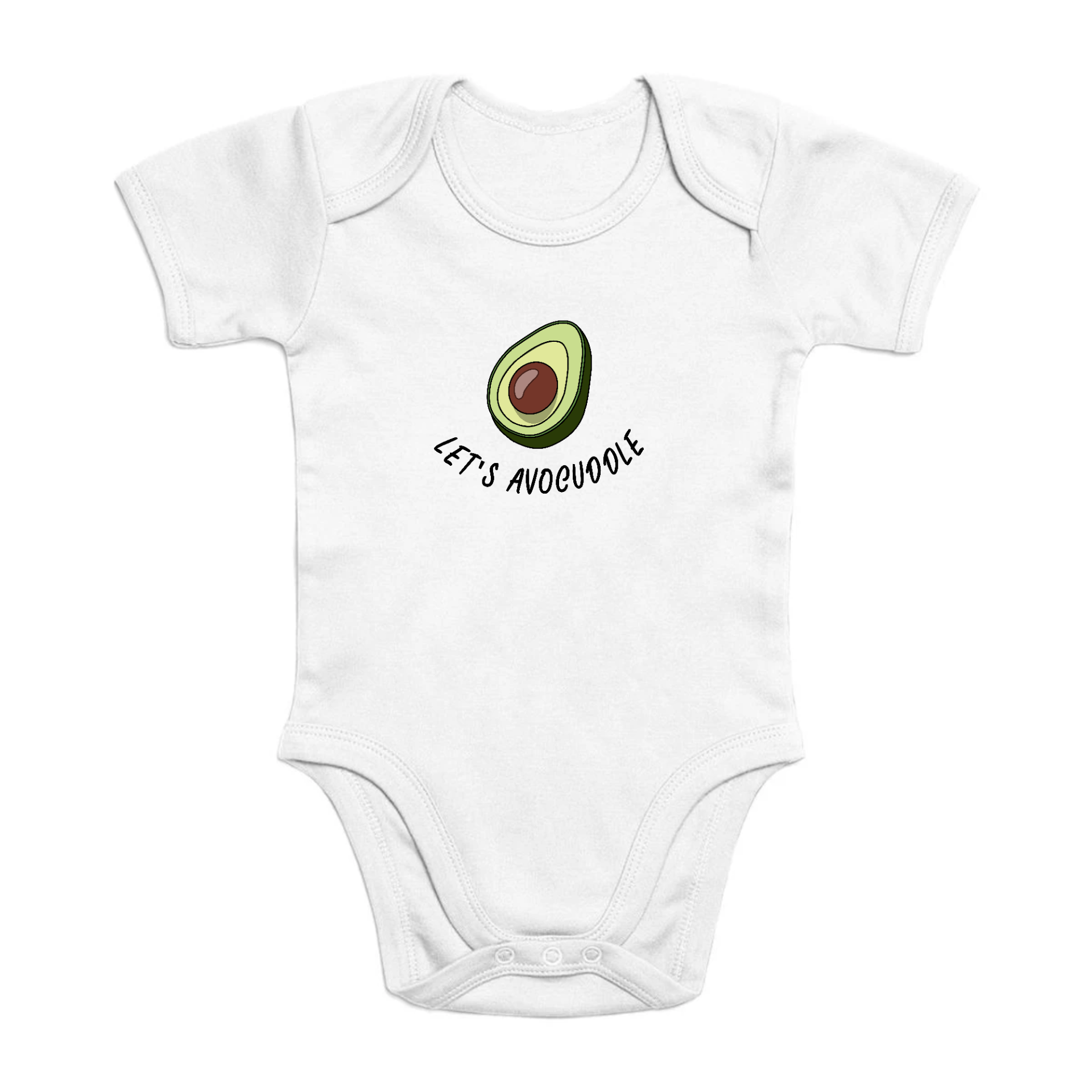 Let's avocuddle - Organic Cotton Onesie