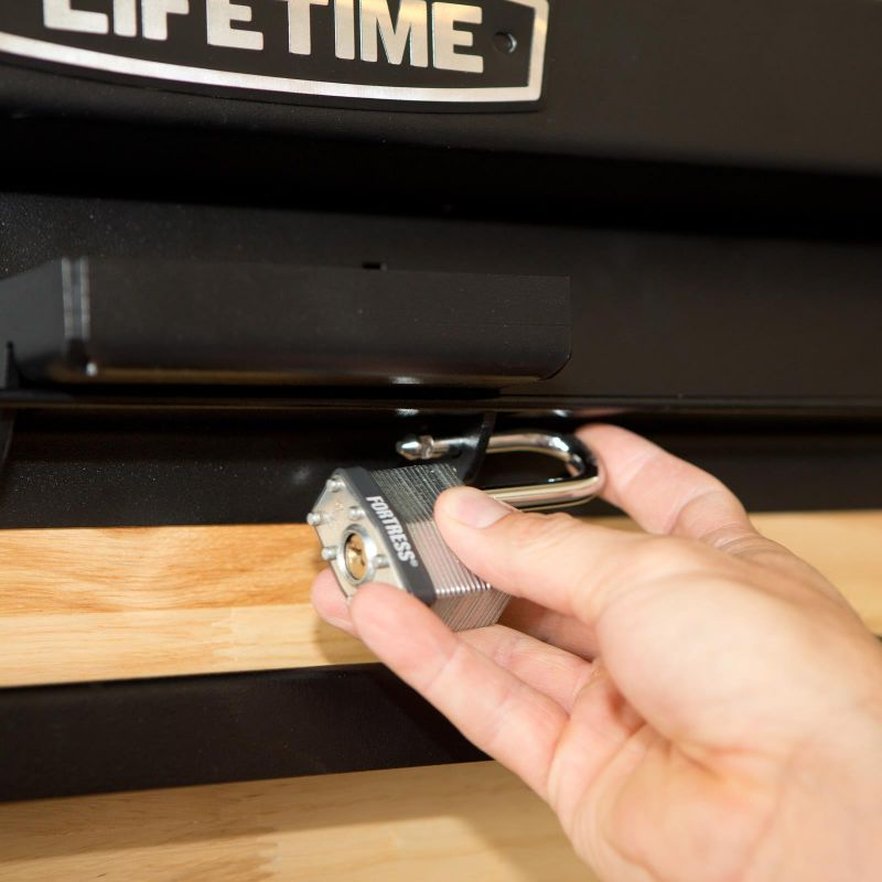 Wall-mounted folding workbench 80421