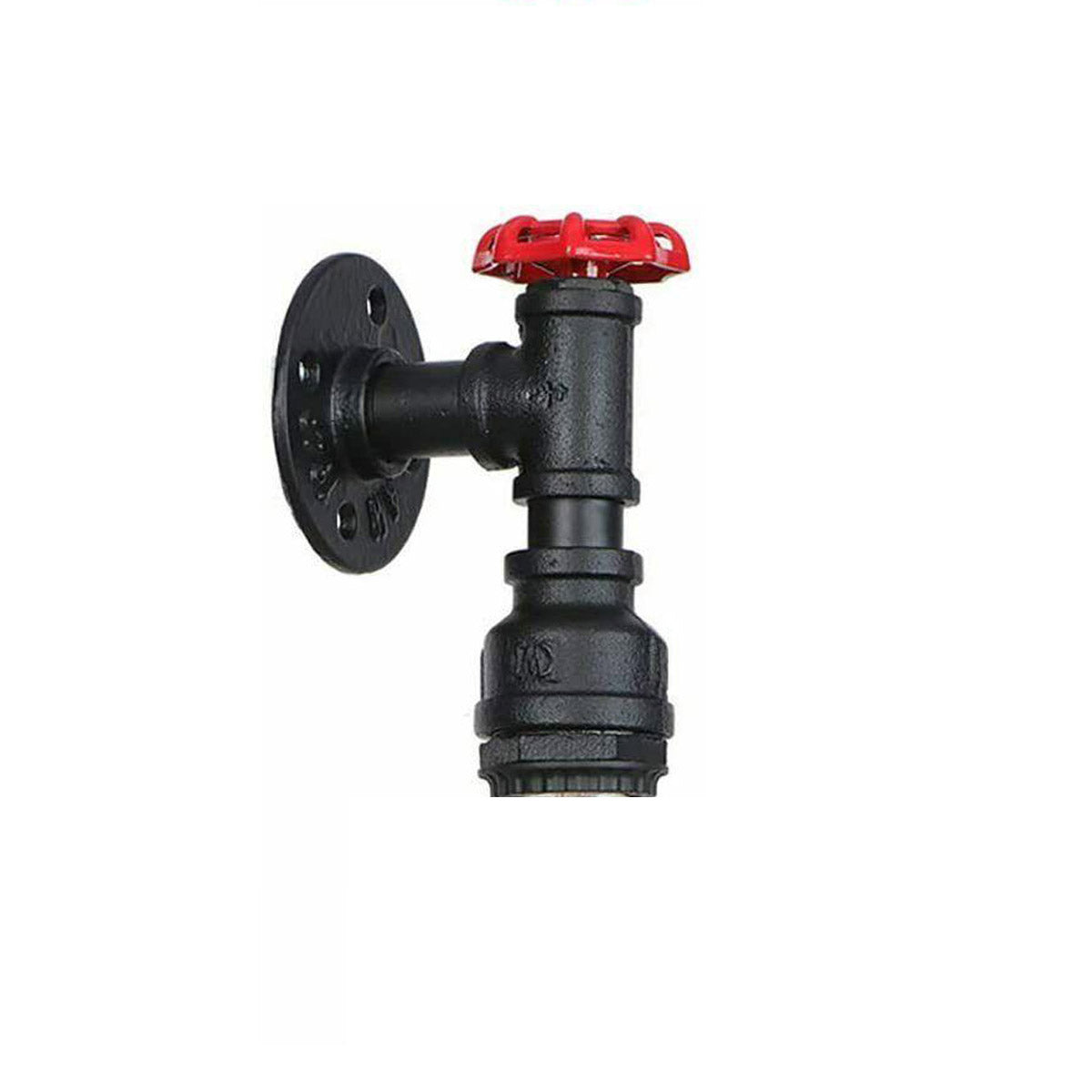 Vintage Industrial Ceiling Wall Light Lamp Metal Water pipe Rustic Steam punk UK~2168