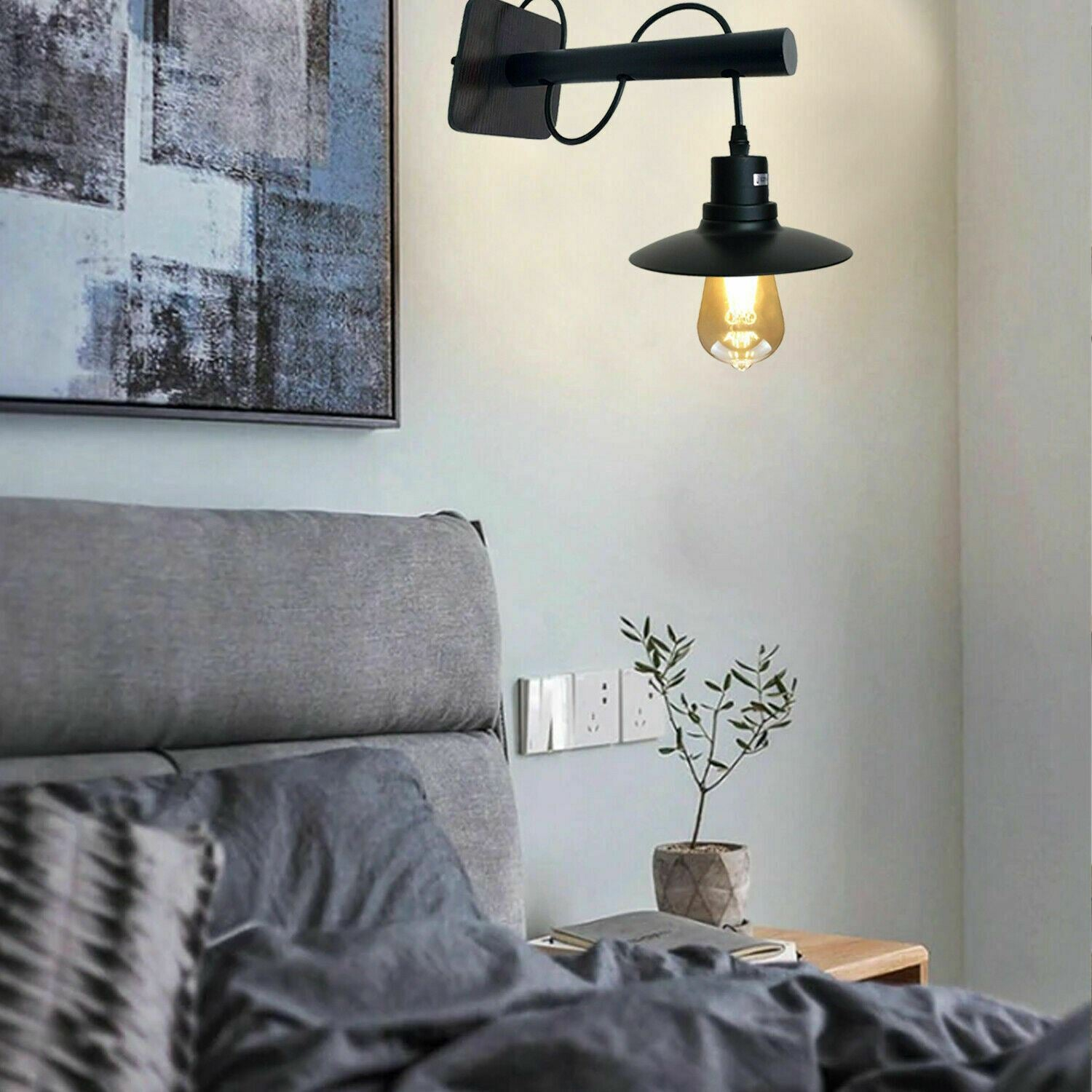 Vintage Modern Indoor Wall Sconce Wall Light Lamp Fitting Fixture For Bar, Bedroom, Dining Room, Guestroom~1327