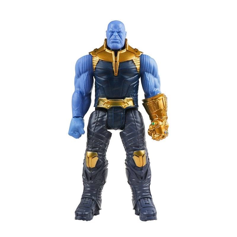 30cm Marvel Avengers Venom Hulk Black Panther Ant Man Captain America Thor Wolverine Thanos Action Figure Kid Toy For Children