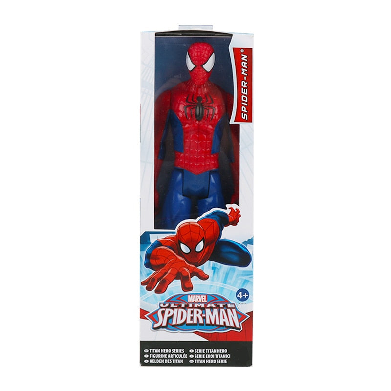 30cm Marvel Avengers Venom Hulk Black Panther Ant Man Captain America Thor Wolverine Thanos Action Figure Kid Toy For Children