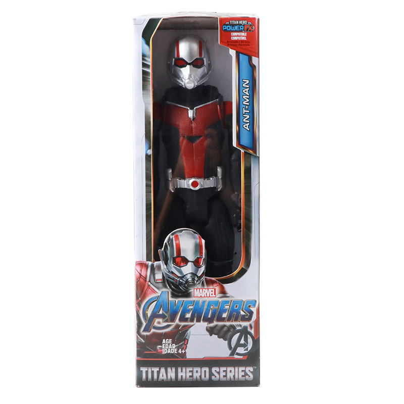30cm Marvel Avengers Venom Hulk Black Panther Ant Man Captain America Thor Wolverine Thanos Action Figure Kid Toy For Children