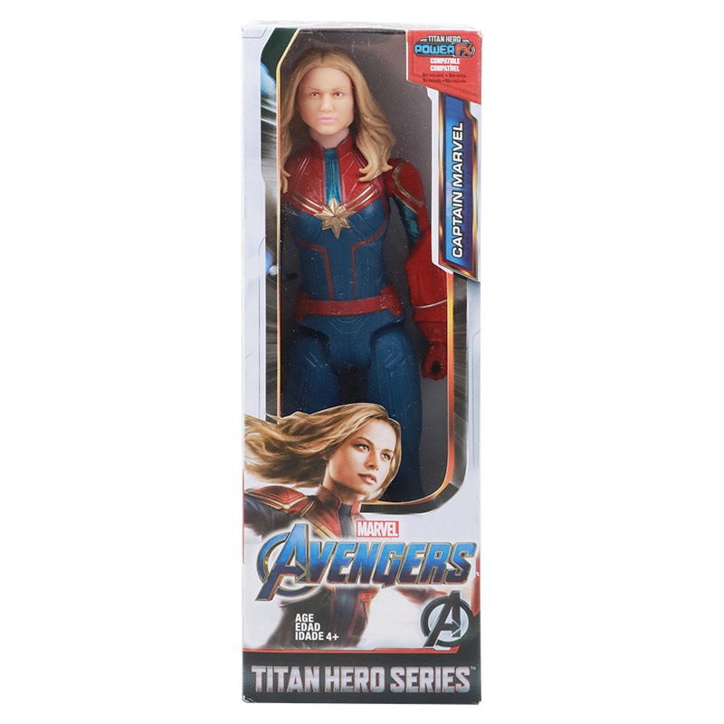 30cm Marvel Avengers Venom Hulk Black Panther Ant Man Captain America Thor Wolverine Thanos Action Figure Kid Toy For Children