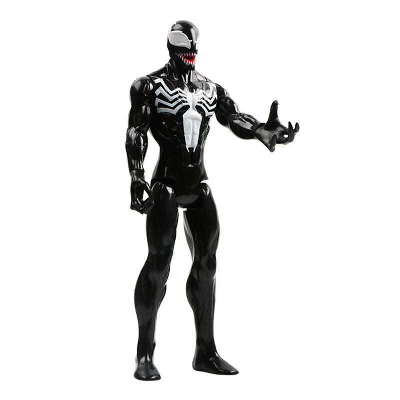 30cm Marvel Avengers Venom Hulk Black Panther Ant Man Captain America Thor Wolverine Thanos Action Figure Kid Toy For Children