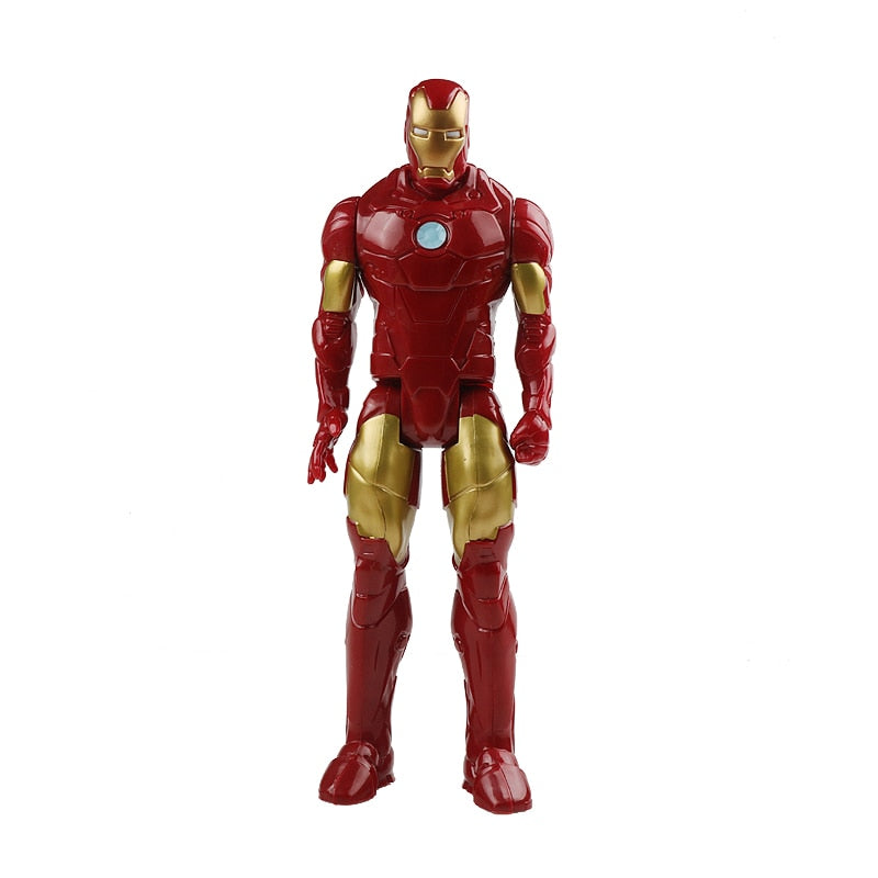 30cm Marvel Avengers Venom Hulk Black Panther Ant Man Captain America Thor Wolverine Thanos Action Figure Kid Toy For Children