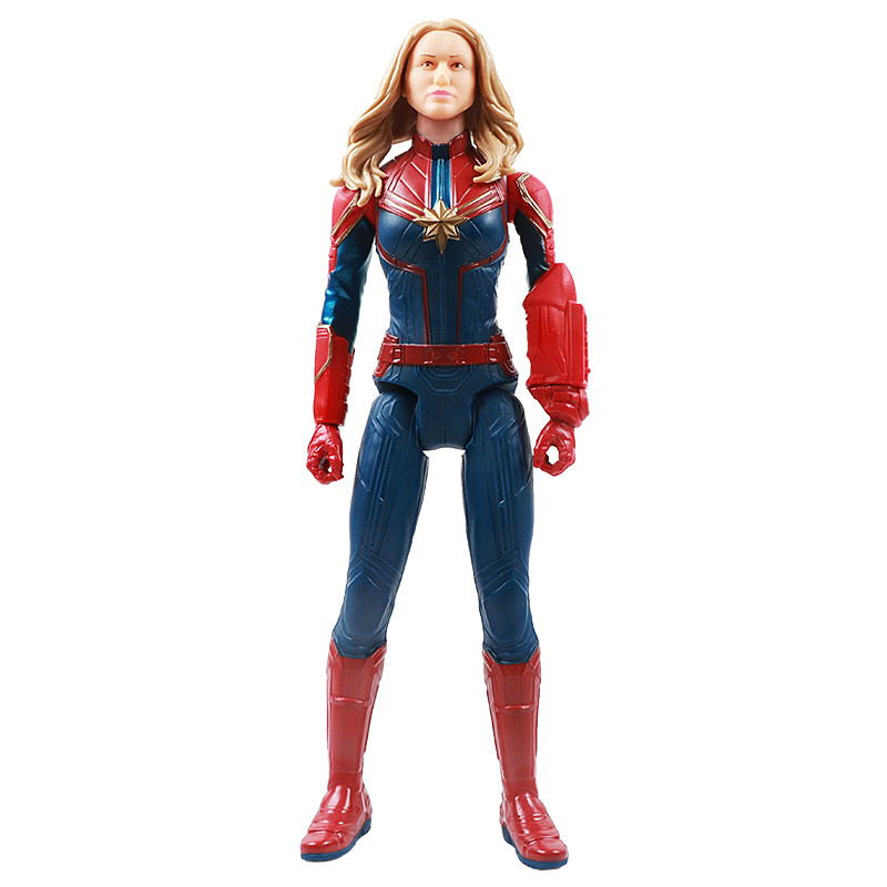 30cm Marvel Avengers Venom Hulk Black Panther Ant Man Captain America Thor Wolverine Thanos Action Figure Kid Toy For Children