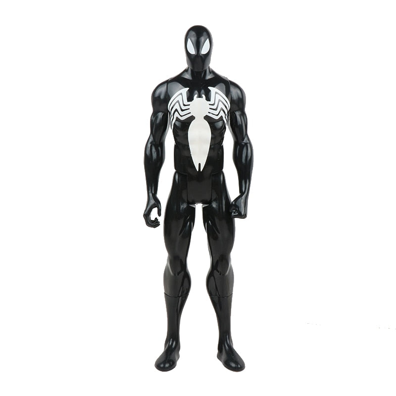 30cm Marvel Avengers Venom Hulk Black Panther Ant Man Captain America Thor Wolverine Thanos Action Figure Kid Toy For Children