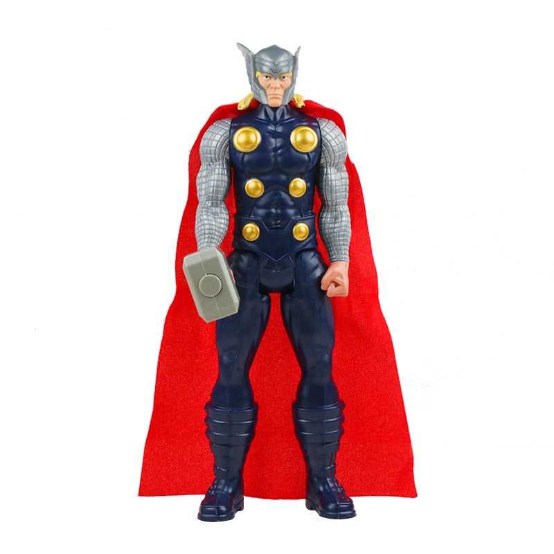 30cm Marvel Avengers Venom Hulk Black Panther Ant Man Captain America Thor Wolverine Thanos Action Figure Kid Toy For Children