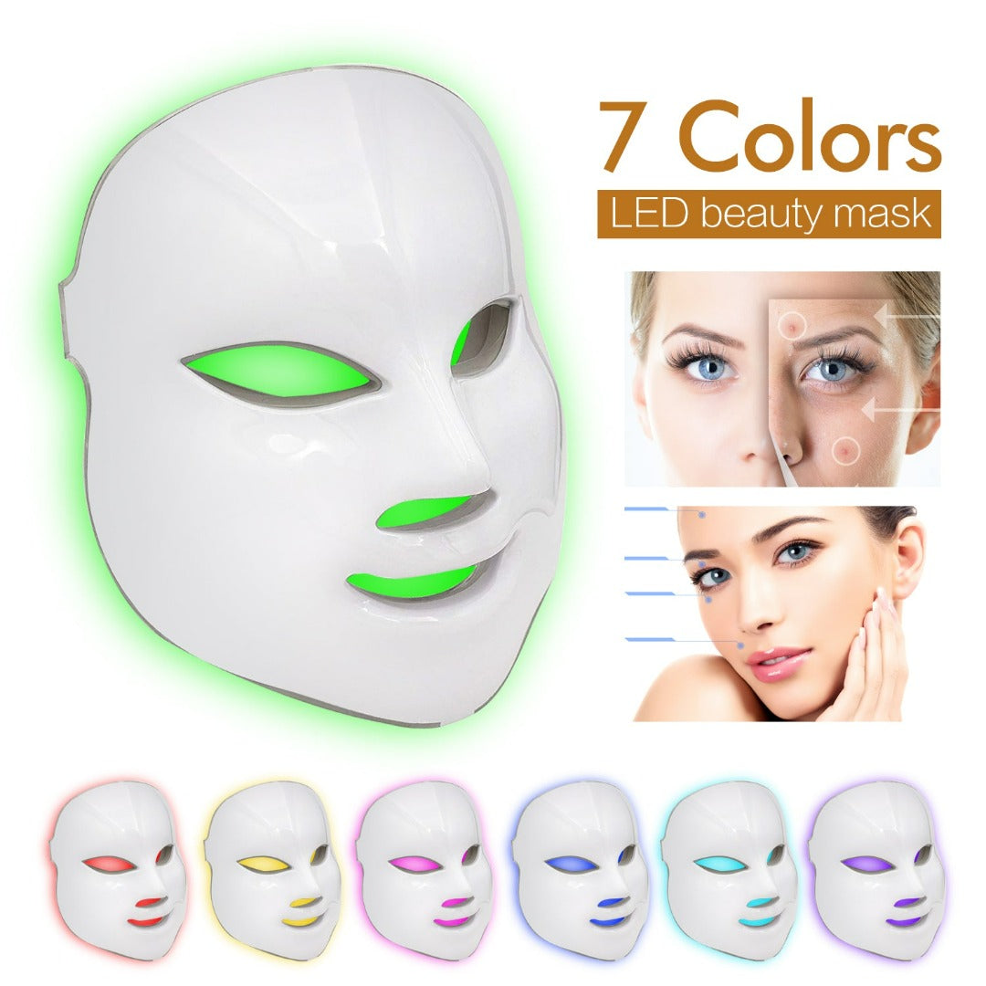 7 Colors LED Mask LED Light Photon Face Mask