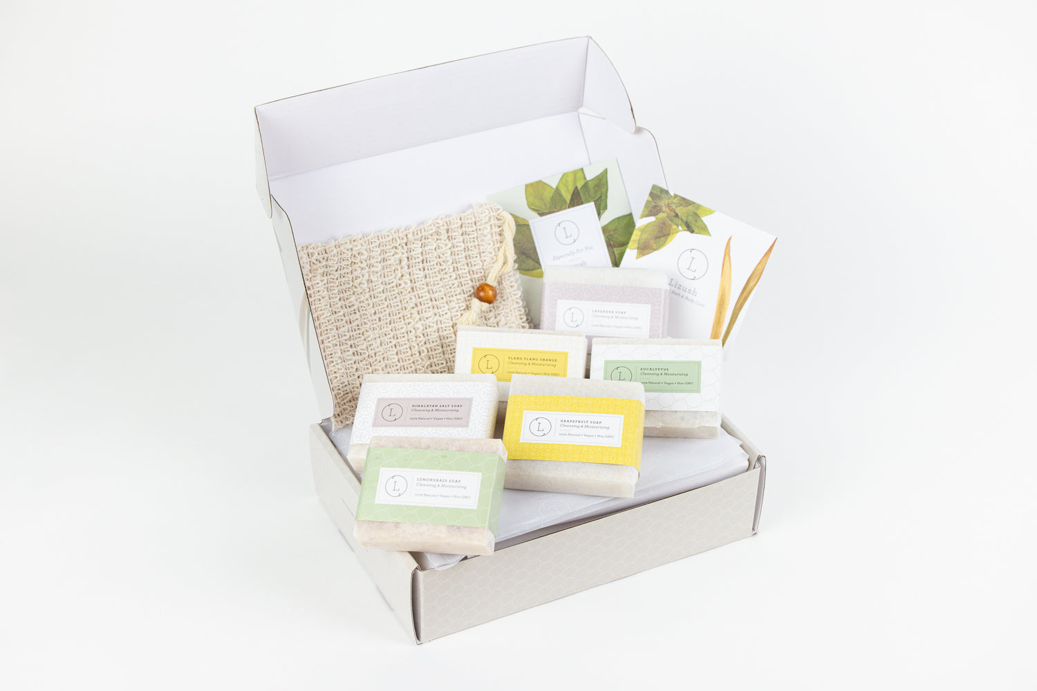 Set of 6 Natural Soap Bars, Soap gift Set