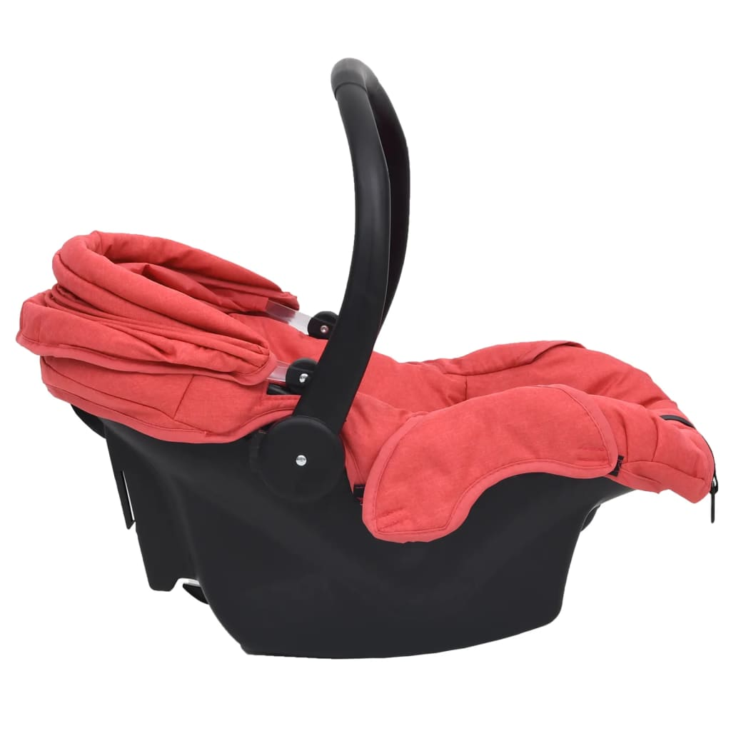 vidaXL Baby Car Seat Red 42x65x57 cm