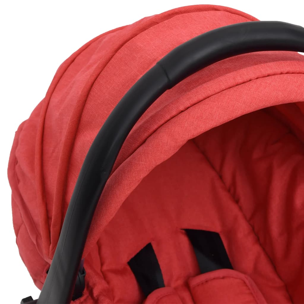 vidaXL Baby Car Seat Red 42x65x57 cm