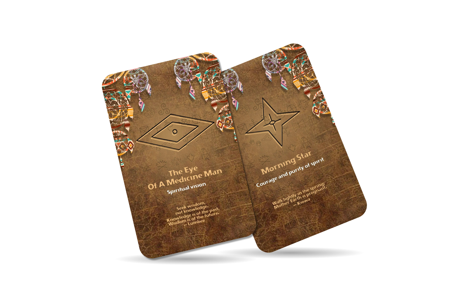 Native American Oracle - Native Cards