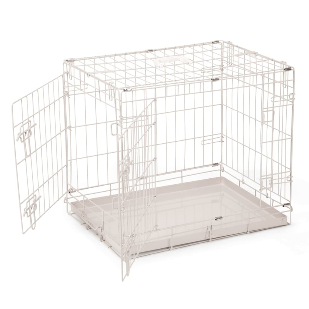 Beeztees Dog Crate 62x44x49 cm Grey