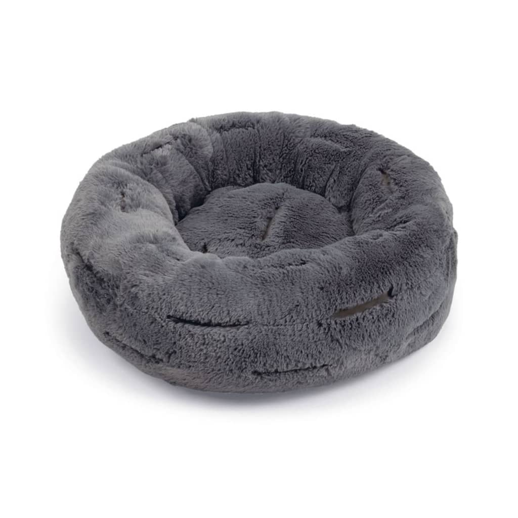 Designed by Lotte Lounging Dog Basket Xanto Round 50x20 cm Grey