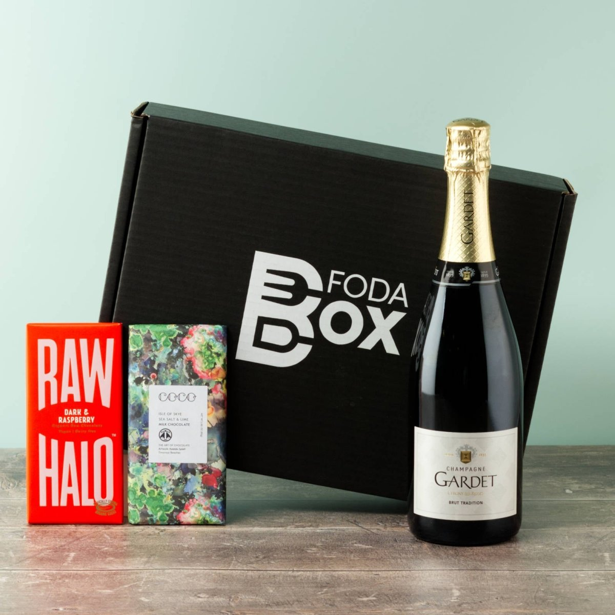 Champagne and Chocolate Gift Box