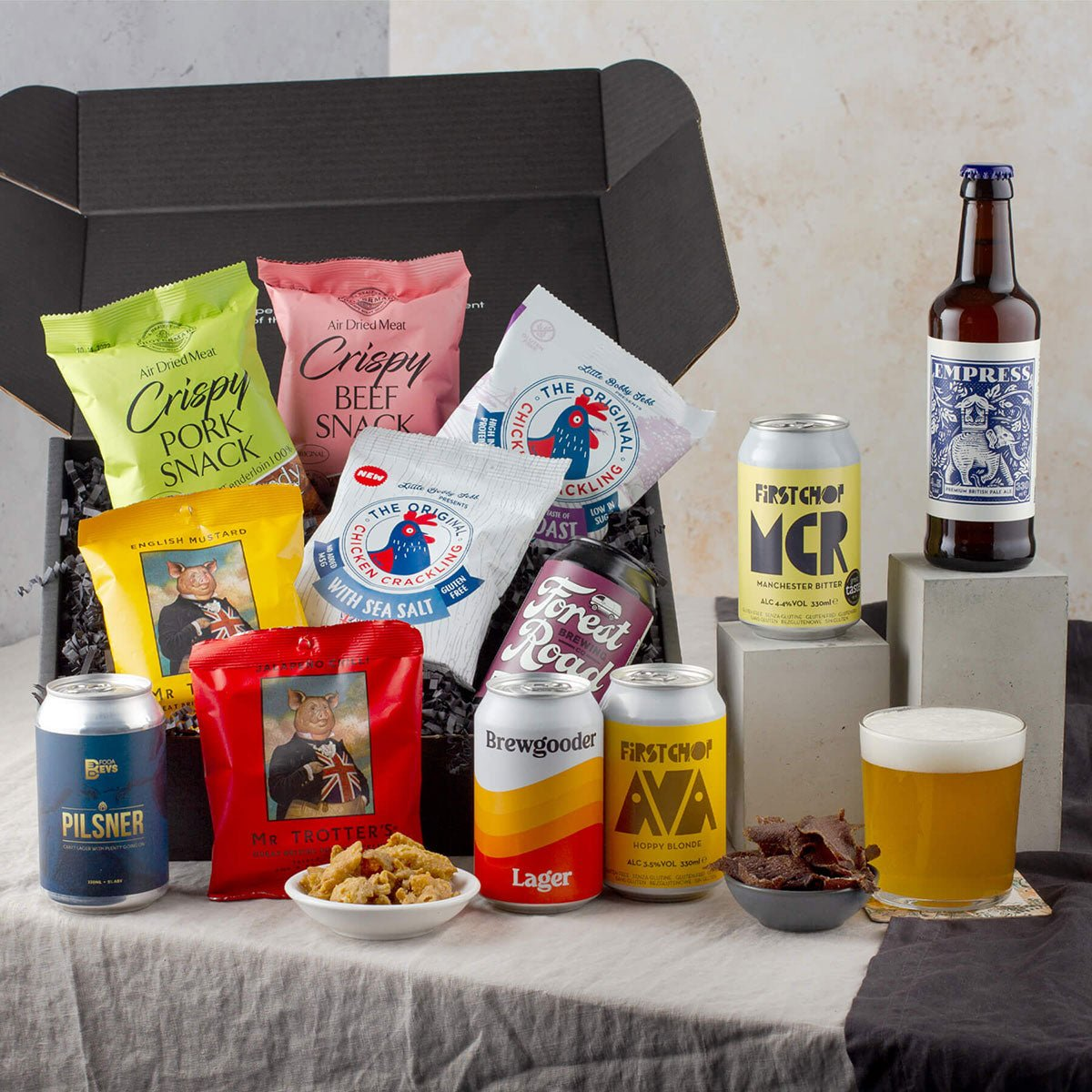 Craft Beer and Crackling Gift Box