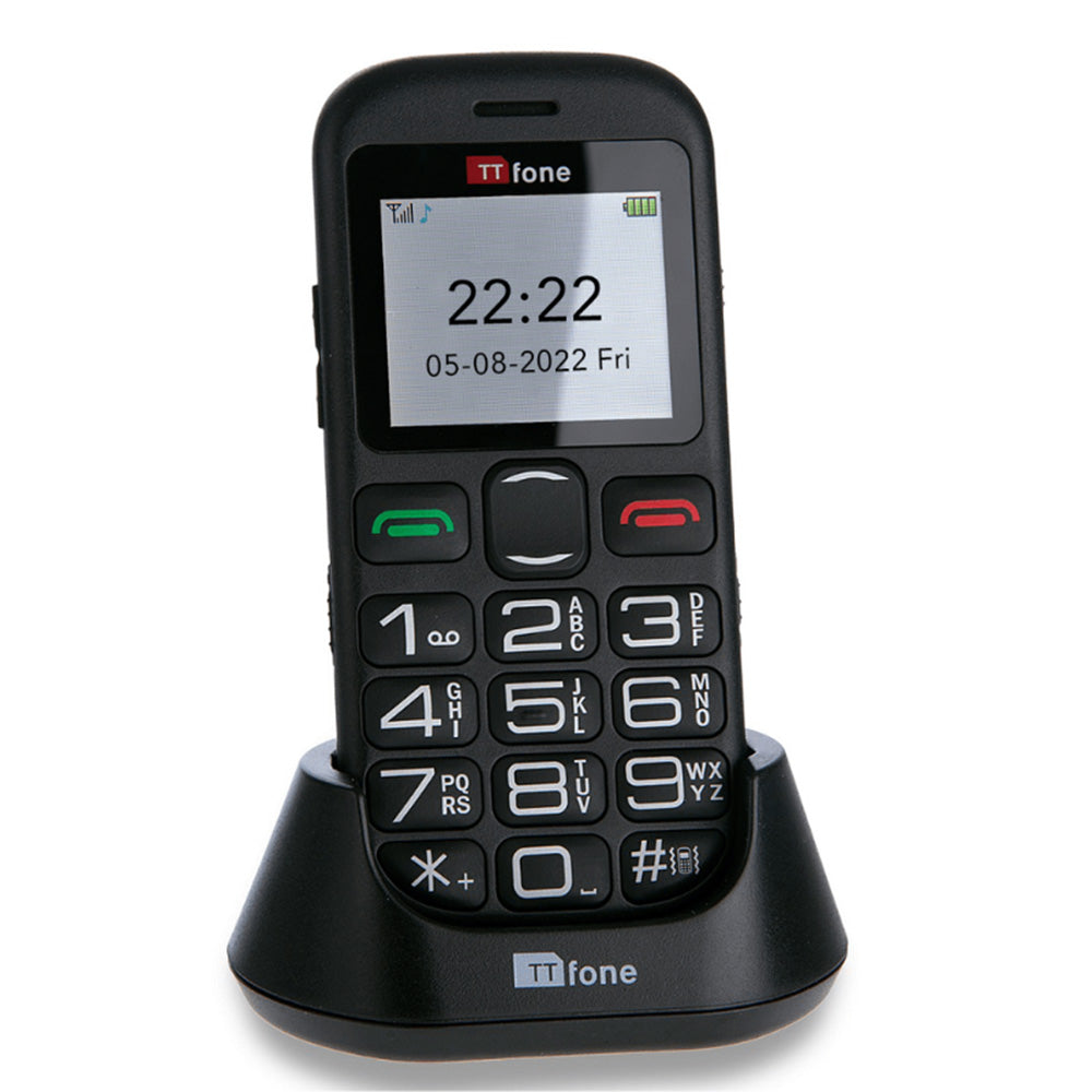 TTfone Jupiter 2 TT850 Big Button SOS Assistance Mobile with Giff Gaff SIM Network