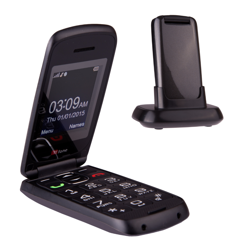 TTfone Star TT300 Grey with Giff Gaff SIM Network