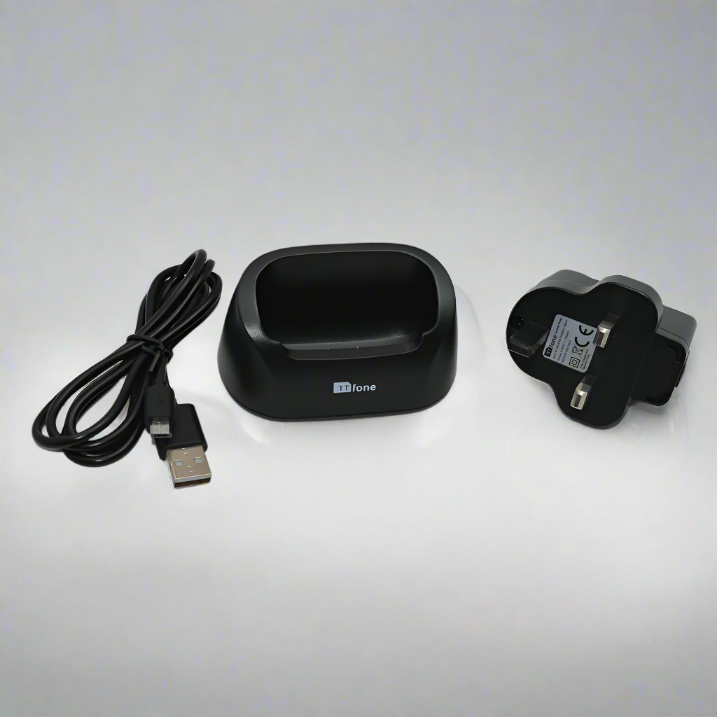 TTfone Spare Docking Cradle Desktop Charger Stand for Titan TT950 Mobile