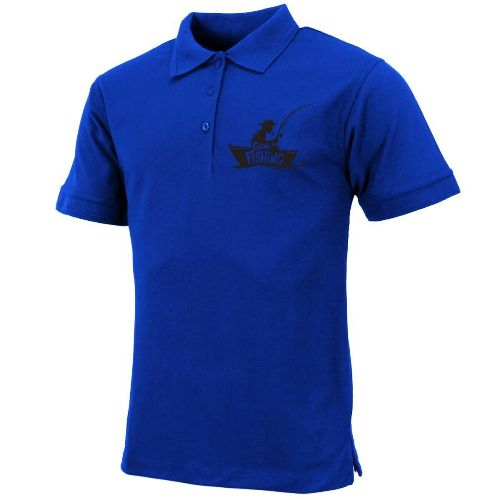 Mens "Gone Fishing" Polo Shirt