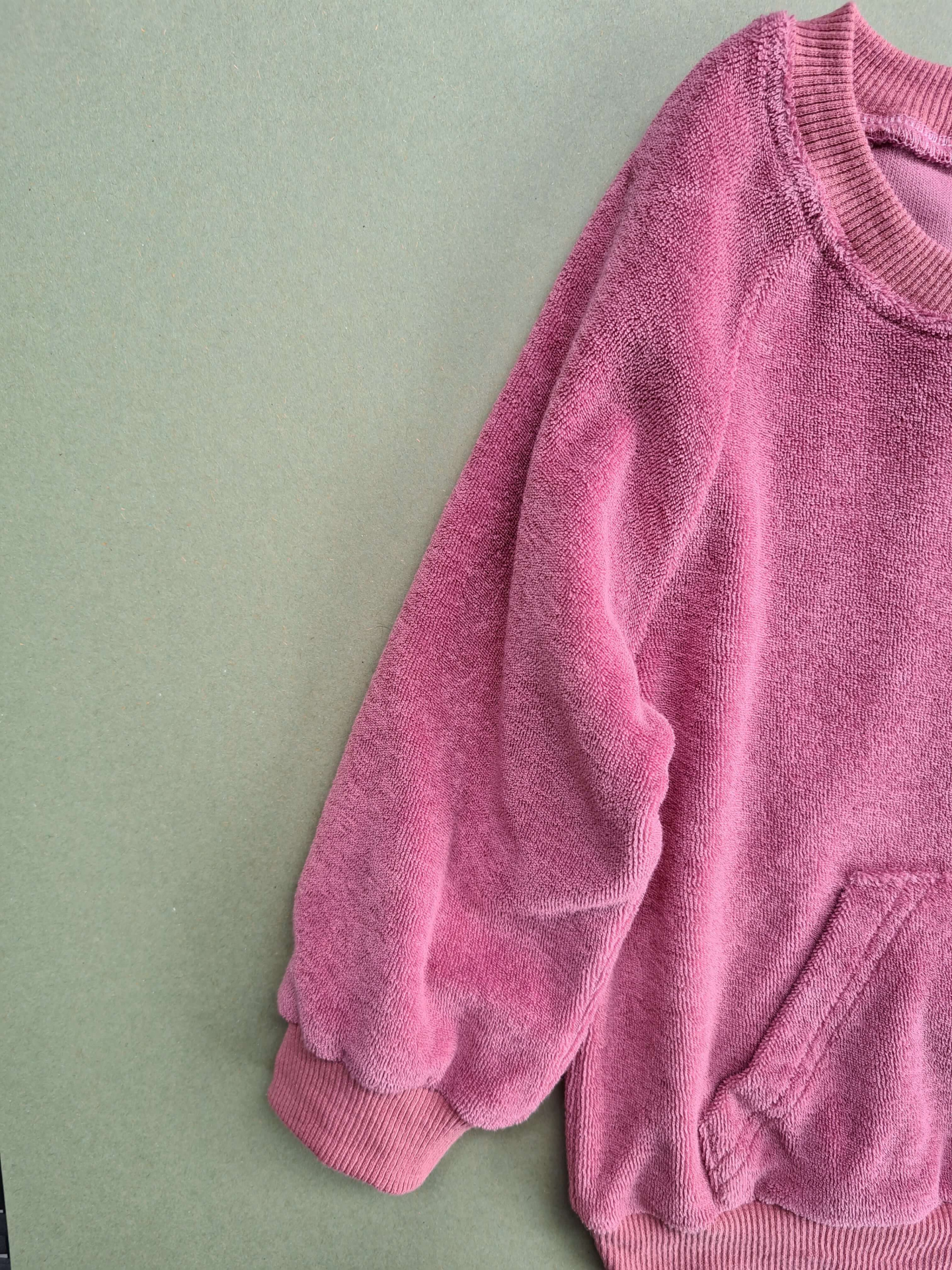 Dusty Rose Toweling Cotton Tracksuit