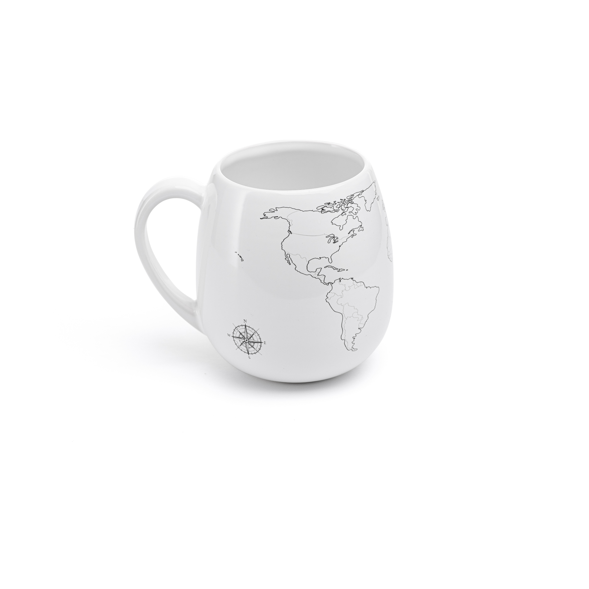 Best-selling World Map Colour In Mug