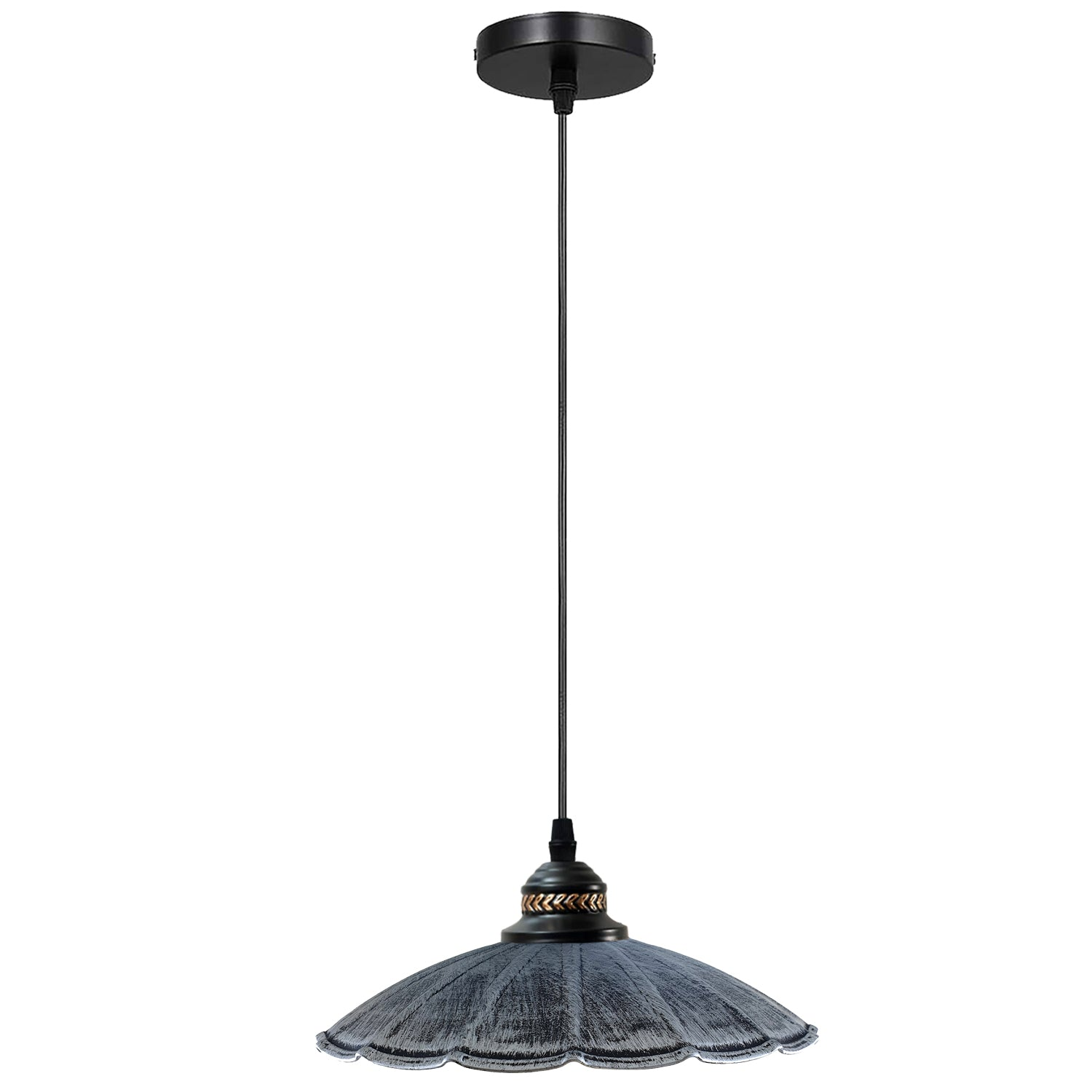 Industrial Vintage Retro Hanging Pendant Lighting for Kitchen Island, Cage Hanging Light Fixtures~1291