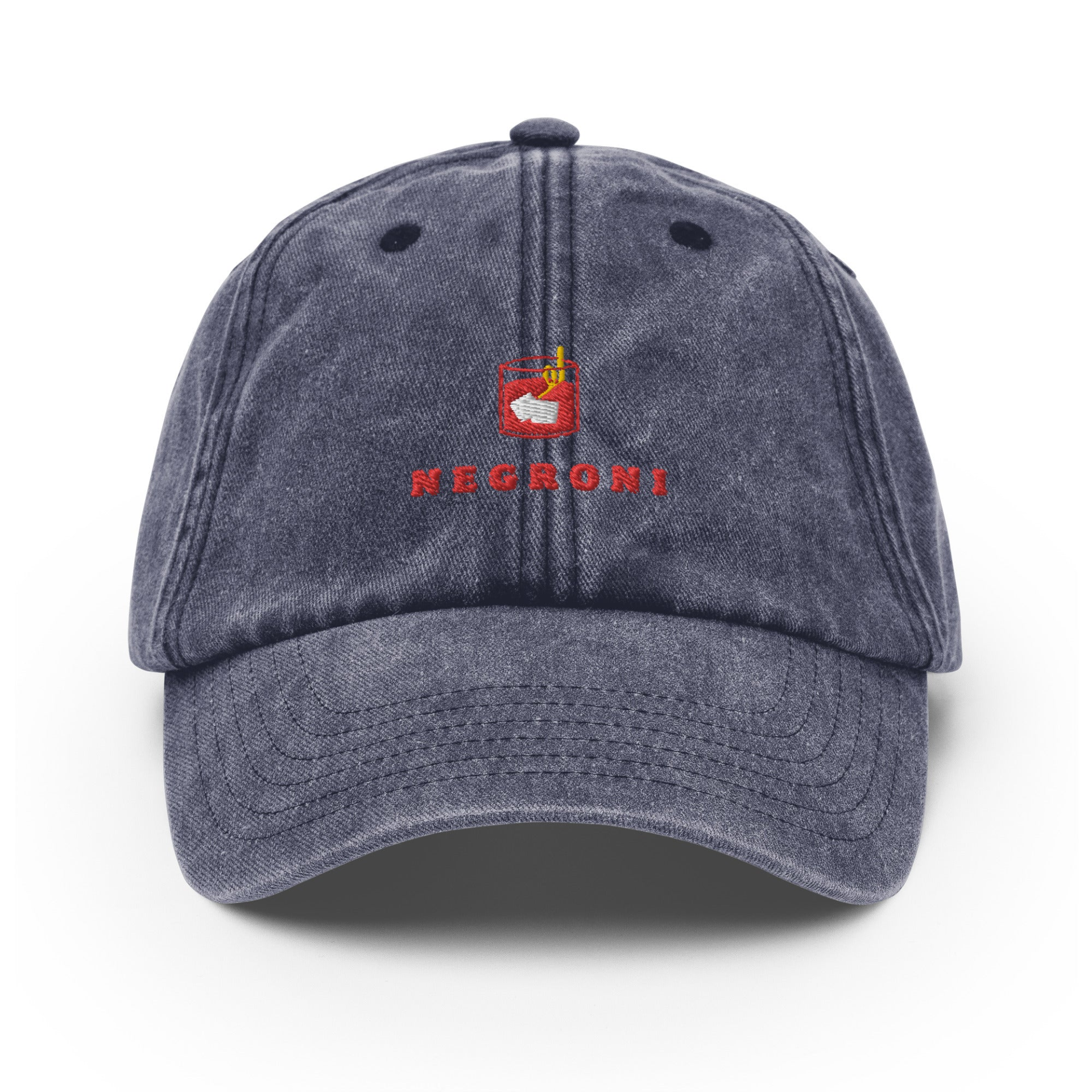 Negroni - Embroidered Vintage Cap