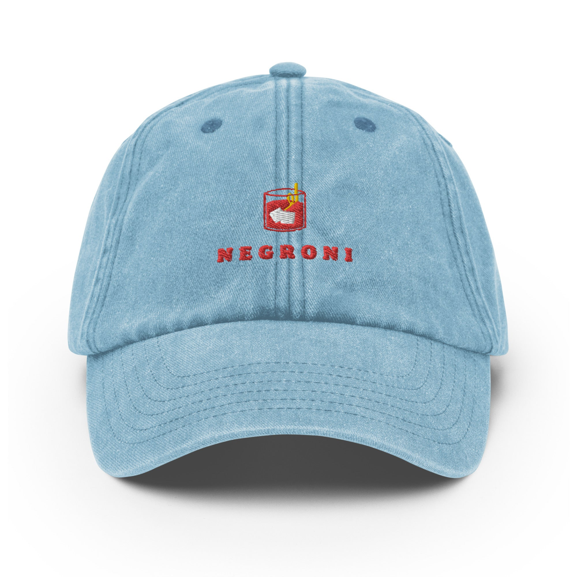 Negroni - Embroidered Vintage Cap