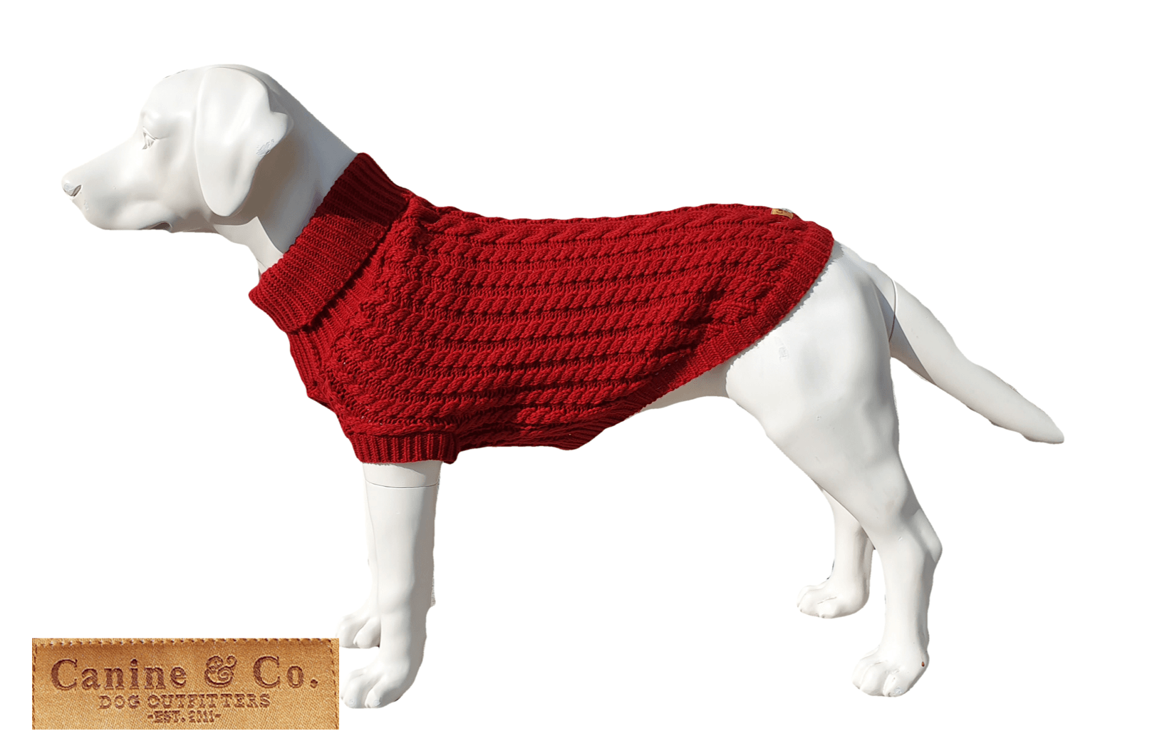 The Chunk Dog Jumper in Red