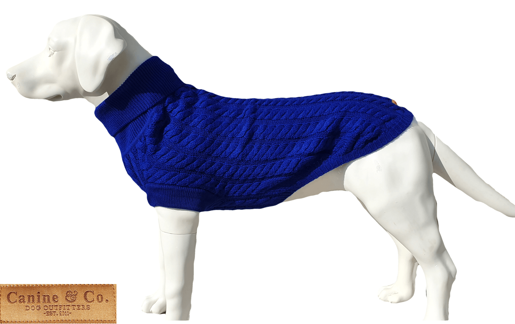 The Rascal Dog Jumper in Blue