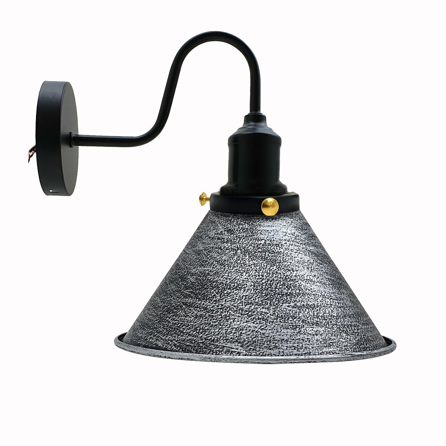 Industrial Metal Wall Light Fitting Vintage Cone shape Wall Sconce~3388