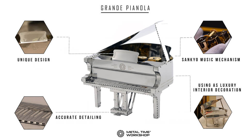 GRANDE PIANOLA PIANO