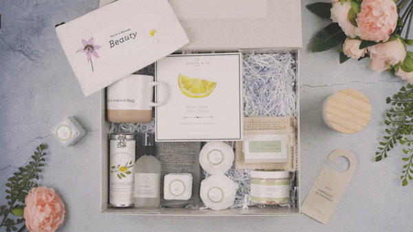 Get Well Gift Basket, All Natural Care Package