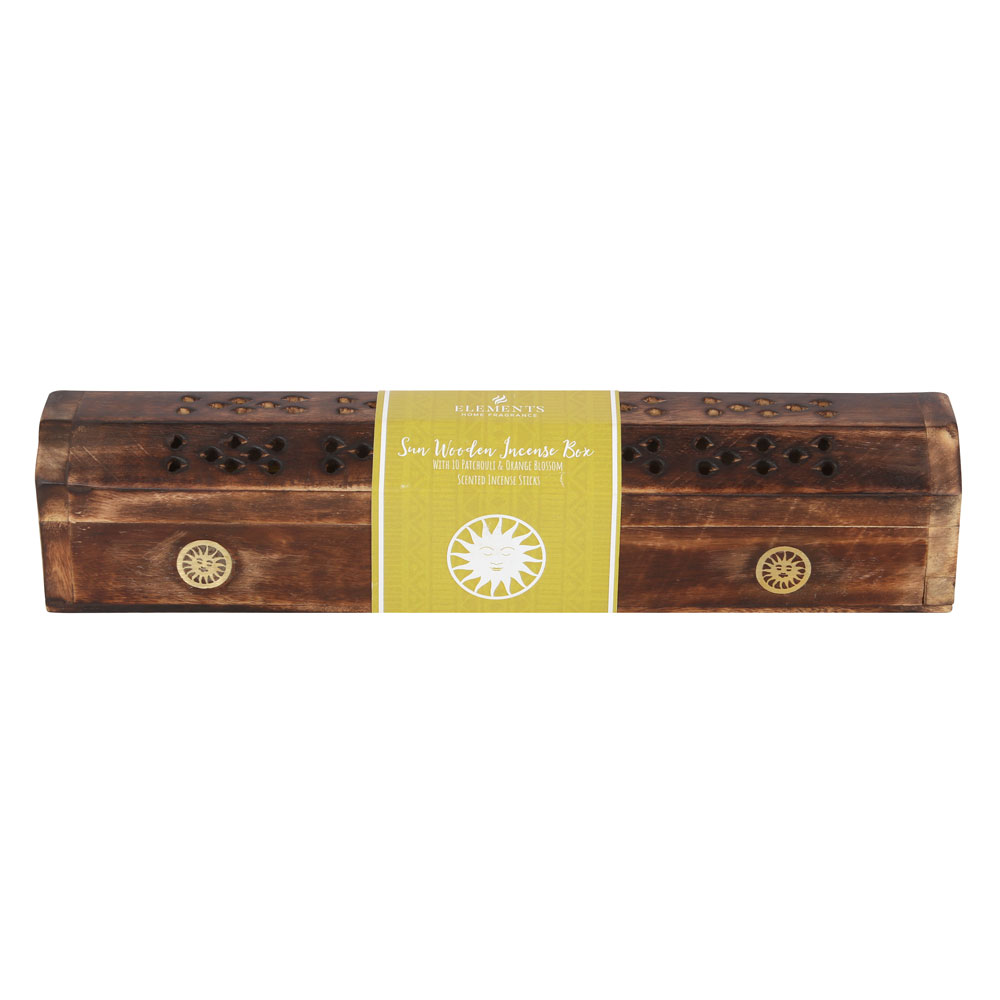 Sun Wooden Patchouli &amp; Orange Incense Box Set