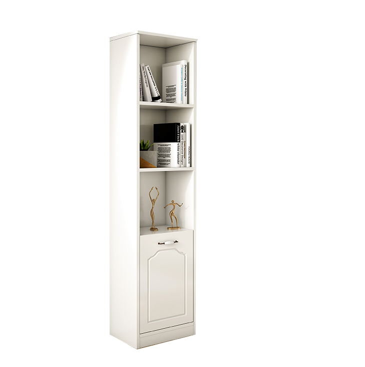 HANSEL 1 Door Bookcase, White