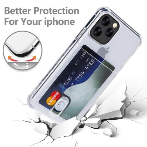 Card Slot TPU Case for iPhone 11 Pro